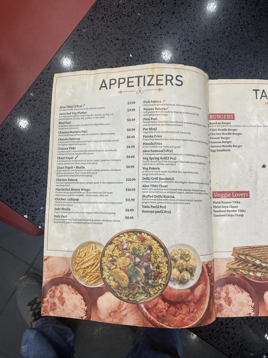 Standard Sweets & Restaurant Menu - Image 3